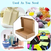 Caja de Envío de Cartón Corrugado Kraft Personalizada, Caja de Embalaje Plegable para Envíos de Comercio Electrónico