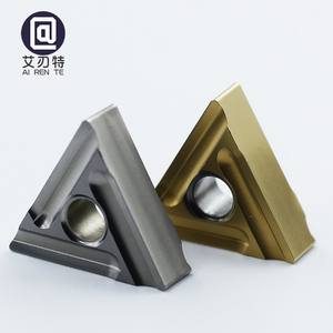 TNMG160404, hoja de torneado CNC, herramientas de corte resistentes al desgaste, revestimiento gris triangular <span class=keywords><strong>para</strong></span> torno - Product Image 3