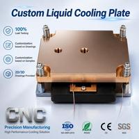Plaque de refroidissement liquide en cuivre usinée sur mesure par CNC, plaque à eau froide pour la dissipation thermique des batteries de véhicules électriques et des serveurs
