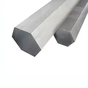 Batang/batang baja tahan karat heksagonal batang logam 6mm ASTM 201 202 304 310 304L 309S 316 321