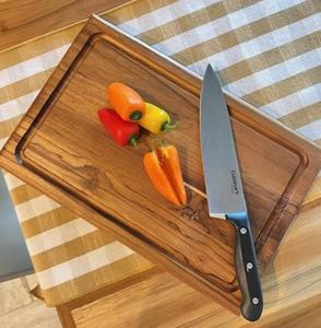 <span class=keywords><strong>Assiette</strong></span> de charcuterie en bois de <span class=keywords><strong>teck</strong></span> pour mariage planche à découper en bois extra large pour la cuisine bloc à découper bio naturel - Product Image 2