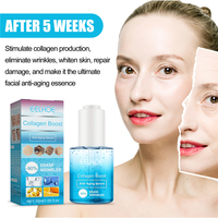 OEM collagène sérum pour le visage acide hydraulique rides élimination peau blanchissant réparateur vitamine c sérum pour le visage sérum anti-âge