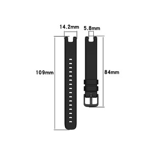 Correa de Silicona Deportiva para Reloj <span class=keywords><strong>Garmin</strong></span> <span class=keywords><strong>Lily</strong></span>, Correa de Reloj de Lujo de Goma - Product Image 3
