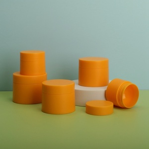 Wholesale Custom 10ml 20ml 30ml 50ml PP Cosmetic Packaging <b>Jars</b> <b>Plastic</b> Screw Top - Product Image 1