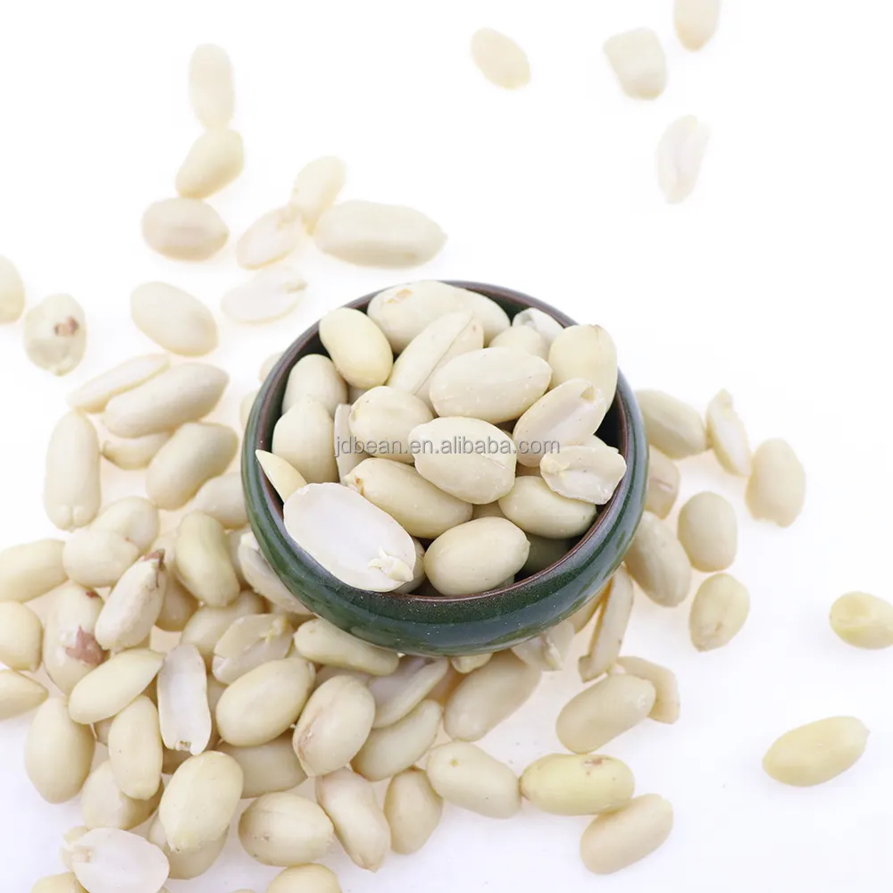 Wholesale Raw And Roasted Dried Peanut Kernel Blanched Skinless Blanched Peanuts