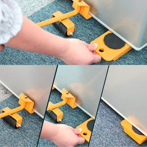 Kit de levage de meubles avec 4 patins, capacité de 150 kg, en acier, pour déplacer les meubles lourds - Product Image 6