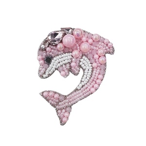 Parche decorativo cosido de PVC hecho a mano para reparación de agujeros, exquisito patrón de ballena Orca 3D, corazón, Animal marino para ropa, zapatos - Product Image 6