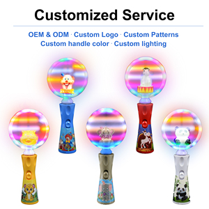 Jouet rotatif lumineux de clown de carnaval avec roue LED colorée pour Halloween, Noël, fête foraine, fête, célébrations - Product Image 5