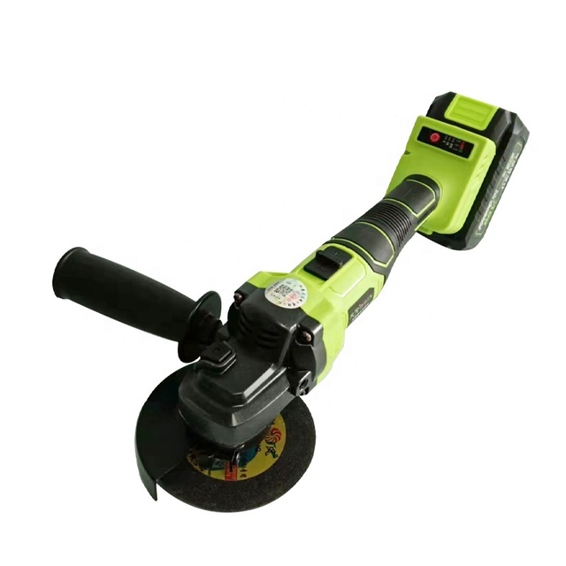 China Manufacturer Industrial High Performance Professional Mini Electric Cordless Angle Grinder 100mm Grinding Lithium-ion