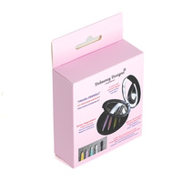 Caja de Cartón Personalizada para Kit de Recorte de Cejas, Juego de Precisión Portátil para el Cuidado de las Cejas con Impresión de Logotipo