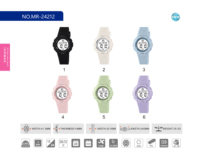 Montre numérique MINGRUI pour enfants, filles et garçons, 41,3 mm, antichoc, brevetée, pour étudiants, avec rétroéclairage LED, chronomètre, bracelet en PU, OEM