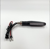 Lámpara Pequeña para Motocicleta, Pantalla LED de 8 Lentes Integrada, Luz Trasera de Freno para Motocicleta