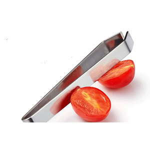Équipement Silver Top Seller Garnir Bend Pinces à aliments en acier inoxydable Cuisine <span class=keywords><strong>Chef</strong></span> Pince à épiler - Product Image 4
