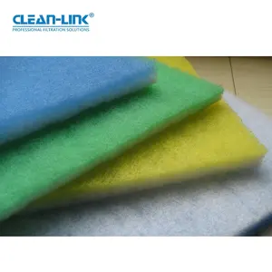 Clean-Link Polyester Air Filter Media Rolls Blue And White