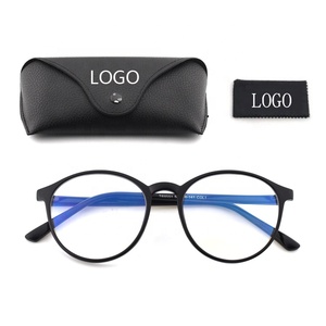 Volar venta al por mayor logotipo personalizado ronda miopía AC <span class=keywords><strong>lentes</strong></span> TR90 de <span class=keywords><strong>bloqueo</strong></span> de <span class=keywords><strong>luz</strong></span> <span class=keywords><strong>azul</strong></span> ojo gafas Mujer - Product Image 1