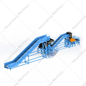 tyre recycling plant manufacturer steel wire drawing machine /Automatic scrap tire recycling rubber powder processing line price