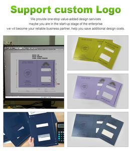 UIOWIO Custom Paper Tax <strong>Folders</strong> 9 X 12 Inch Large Windows Tax Return <strong>Folders</strong> For Accountants Business Office Supply - Product Image 2