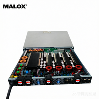 Amplificateur audio professionnel passif en métal de classe D MALOX DA18K4 Ultra Haute Puissance 4 canaux 2x9000W en mode pont pour événements de grande envergure