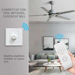 ファミリーレストラン用の伝統的なリモコン天井ファンのファクトリーダイレクト超割引 - Product Image 6