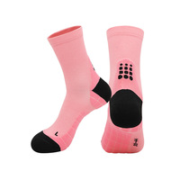 Chaussettes de sport professionnelles OEM personnalisées avec logo, antidérapantes, durables, à séchage rapide, avec coussinets, pour la course à pied, la randonnée et le cyclisme