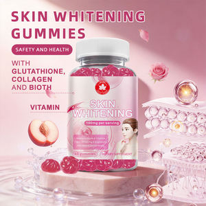 Gomitas de Glutatión para Aclarar la Piel para Mujeres, Suplemento Dietético de Colágeno y Vitamina C para el Crecimiento del Cabello y las Uñas - Product Image 1