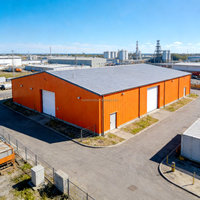 Entrepôt en structure métallique, bâtiment préfabriqué, entrepôt en structure métallique de haute qualité