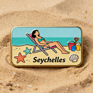 Llavero de recuerdo de aleación de Zinc de tortuga llavero de mar de isla llavero de <span class=keywords><strong>Seychelles</strong></span> turístico resistente Vintage - Product Image 4