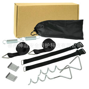 Piquets de tente en alliage noir A9 pour le Mont Kailash, kit de fixation DIY toutes saisons pour le camping en extérieur - Product Image 4