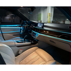 Rgbic ไฟ LED ประดับรถยนต์ไฟนีออนสำหรับ BMW 7 Series G12 2016-2022 - Product Image 2
