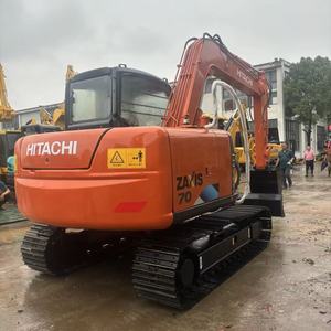 Hitachi ZX70 pelle sur chenilles de construction d'occasion léger 7 tonnes composants d'engrenage du moteur à noyau de machines bon prix discount - Product Image 6