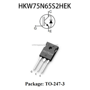 Authentic 650V 75A N Channel IGBT Low Loss Semiconductor For Energy Storage Frequency Converter HKW75N65S2HEK_V1.3_EN - Product Image 1