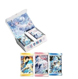 Caja de Sobres de Cartas Coleccionables Genshin Impact CCG TCG Edición Deluxe, Cartas Raras de Anime Aether, Jean, <span class=keywords><strong>Lisa</strong></span>, Lumine, Juego de Cartas Coleccionables - Product Image 1