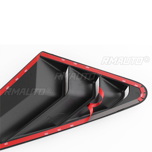 2 Cubiertas para Ventanas Traseras de Coche para Audi A4 S4 B8 Sedán 2009-2016, Persianas para Ventanas Laterales, Molduras de Ventilación, Estilo de Coche - Product Image 6