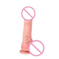 Dildo chauffant vibrant oscillant télescopique à télécommande sans fil de haute qualité