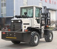 Chariot élévateur à palettes LUHENG à moteur diesel, neuf, 3 tonnes, 4x4 tout-terrain, 55 kW, 20 km/h, garantie 1 an, pour l'exploitation minière/la construction