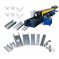 Machine de formage à grande vitesse pour montants métalliques CD, UD, UW, CW, machine de formage de profilés pour plafond, machine de formage de profilés pour montants et rails