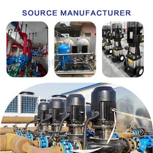 Pompe centrifuge verticale multi-étages haute pression, pompe à eau verticale multi-étages - Product Image 6