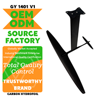 Long Glide Hydrofoil GY 1401 V1 Carbone pour Surf en Mer Océanique, Wing Foil, Pump, Haute Efficacité, Conduite Avancée AXIS