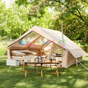 เต็นท์กันลมแบบพกพา4 6คนเต็นท์สำหรับงานปาร์ตี้ผ้าอ๊อกซ์ฟอร์ดแบบสุญญากาศกันน้ำสำหรับกลางแจ้ง - Product Image 5