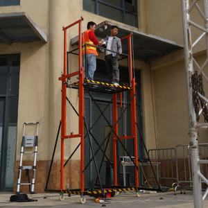 आधुनिक 5 मीटर इलेक्ट्रिक लिफ्टिंग मचान स्टील को साइट निर्माण के लिए निलंबित मंच - Product Image 4