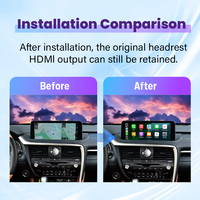 Modul Antarmuka Android untuk Lexus RX 2020-2022 dengan Wireless Android Auto & CarPlay Qualcomm Binarytek
