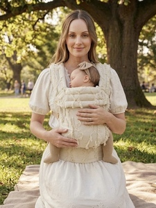 <span class=keywords><strong>Porte</strong></span>-bébé de luxe ergonomique en coton certifié CPC CE, haute capacité de charge, pour bébés de 0 à 3 ans, pliable et facile à ranger - Product Image 1