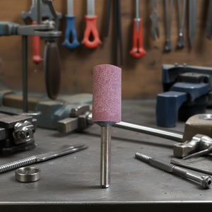 Ttake Cylindrical Ceramic <b>Grinding</b> <b>Wheel</b> 40x20 Mm 6 Mm Shank For Precision <b>Grinding</b> - Product Image 3