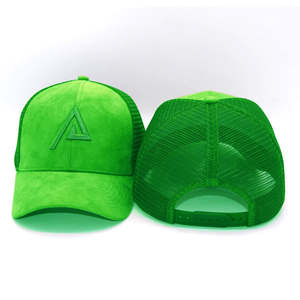 Casquette de baseball en maille à visière incurvée en daim personnalisée OEM, imperméable, pour papa golfeur, faible MOQ, Vietnam, 6 panneaux, chapeau adulte - Product Image 2