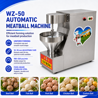 Machine à bakso commerciale automatique pour former des boulettes de viande de bœuf, de poisson et de poulet de 10 à 35 mm pour restaurants et usines de transformation alimentaire