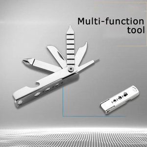 <span class=keywords><strong>Outil</strong></span> <span class=keywords><strong>multifonction</strong></span> portable, pince, couteau, acier inoxydable, porte-clés, tournevis cruciforme, outils de plein air, carte mobile, <span class=keywords><strong>outil</strong></span> multifonctionnel - Product Image 3