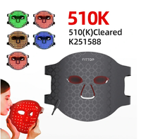 510K OEM ODM Vente en gros Personnalisé 460nm 630nm 850nm Thérapie photonique LED de qualité médicale Lumière rouge Soin de la peau Massage facial Beauté