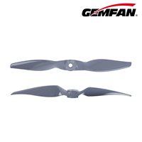 Hélice électrique GEMFAN 8X9E 8X9R à 2 pales, hélice d'avion RC en fibre de verre et nylon pour UAV à aile fixe