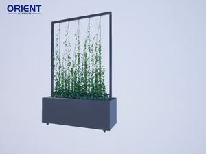 <span class=keywords><strong>Pot</strong></span> de fleurs en aluminium pour la décoration extérieure de la maison, jardin, assemblage en métal, grande taille - Product Image 5