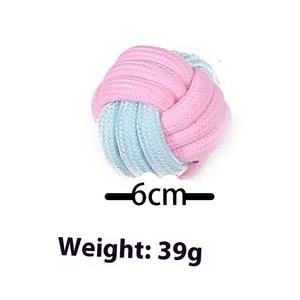 Fabrika sürdürülebilir pamuk halat çiğnemek köpekler için oyuncak seti dayanıklı ısırmaya dayanıklı lateks ve peluş malzeme Pet oynamak için - Product Image 6